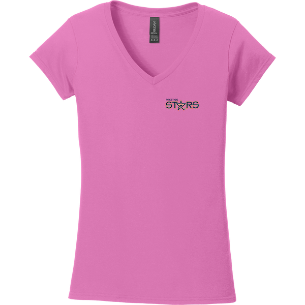Prestige Stars Softstyle Ladies Fit V-Neck T-Shirt
