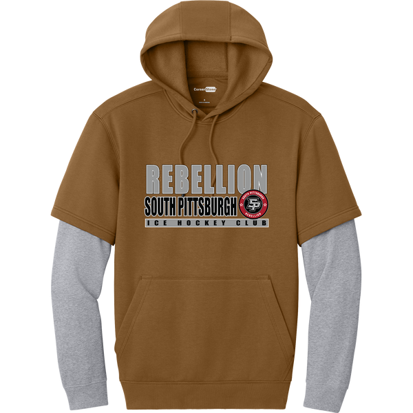 South Pittsburgh Rebellion Tough Fleece Layered Hoodie