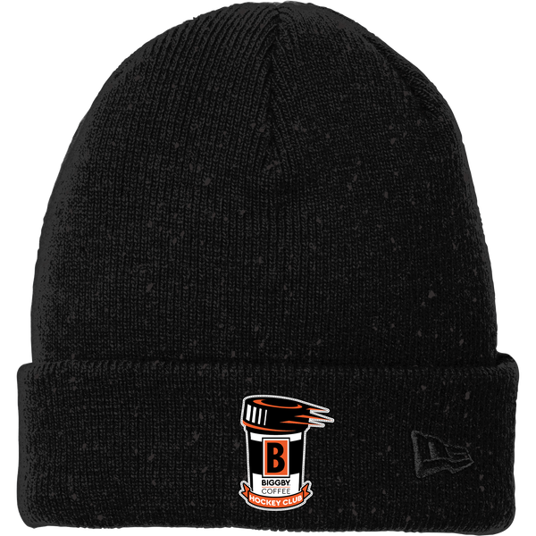 Biggby Coffee Hockey Club New Era PVC Speckled Beanie