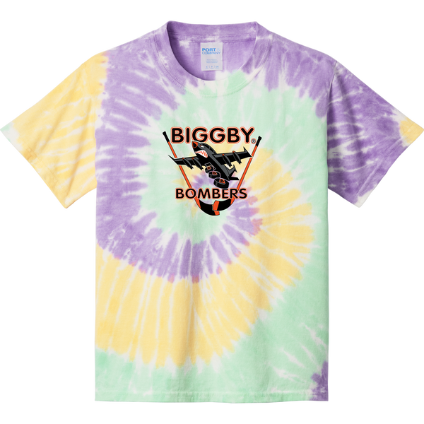 Biggby Bombers Youth Tie-Dye Tee