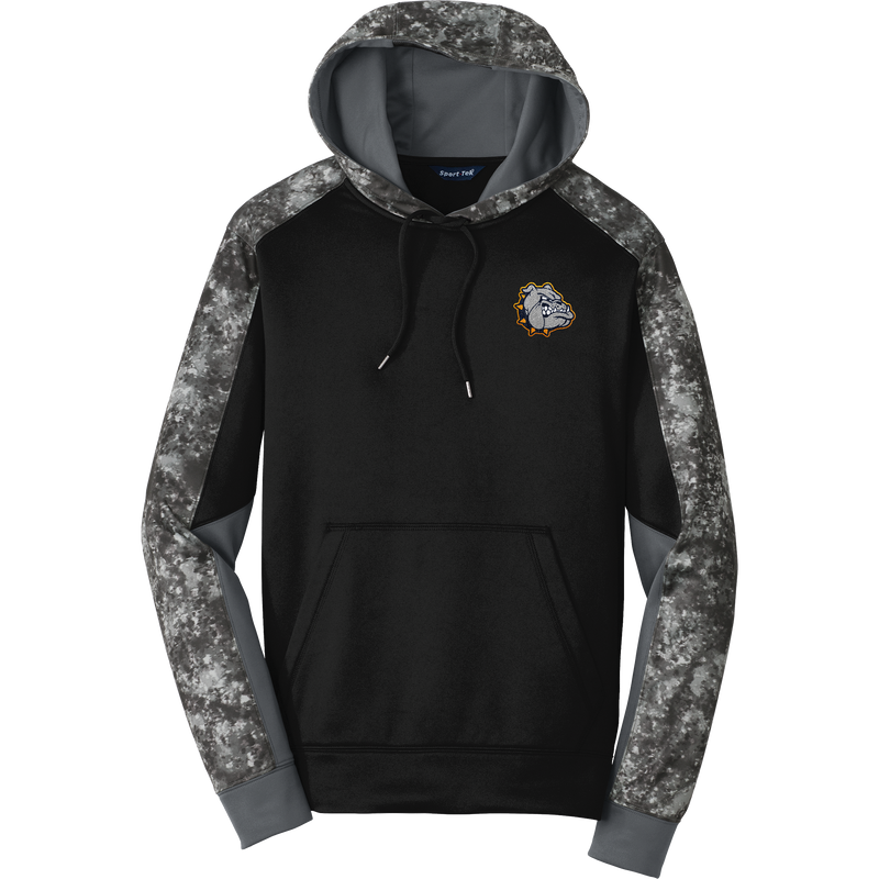 Chelsea Bulldogs Sport-Wick Mineral Freeze Fleece Colorblock Hooded Pullover