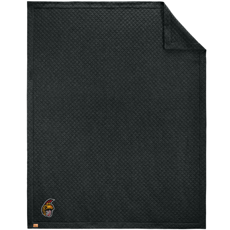 Seacoast Spartans (Ice Hockey) TravisMathew Diamond Quilt Blanket